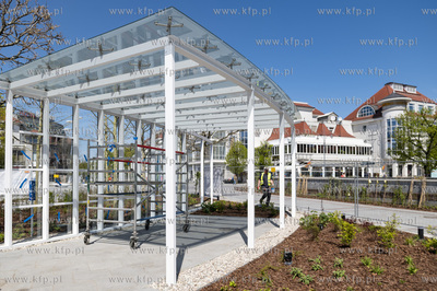 Sopot. Finalizacja przebudowy Placu Przyjaciół Sopotu....