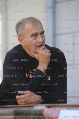 Happening pt "Aktorzy Przyjechali" z okazji wmurowania...