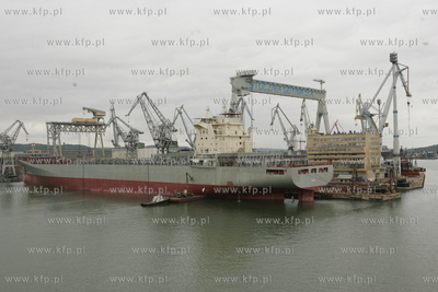 Stocznia Gdynia.
20.09.2005
fot. Wojtek Jakubowski...