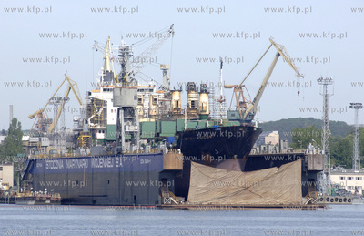 Stocznia Marynarki Wojennej w Gdyni. 31.05.2008 Fot....