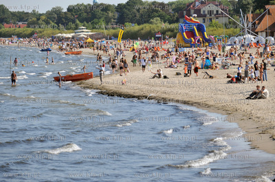 Sopot. Plaza i Lazienki Poludniowe. 27.08.2009 Fot....