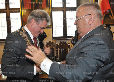 Obrady I sesji Rady Miasta Gdanska VI kadencji w Sali...