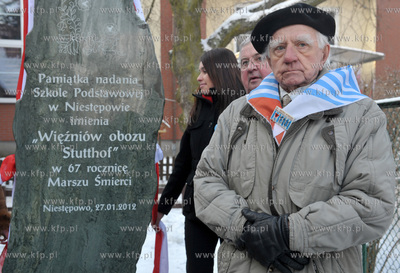 Uroczystosci nadania szkole podstawowej w Niestepowie...