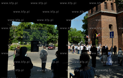 Uroczystosci i procesja Bozego Ciala w parafii sw....