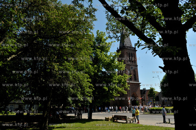 Uroczystosci i procesja Bozego Ciala w parafii sw....