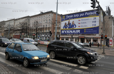 Reklama polaczen krajowych tanich linii lotniczych...