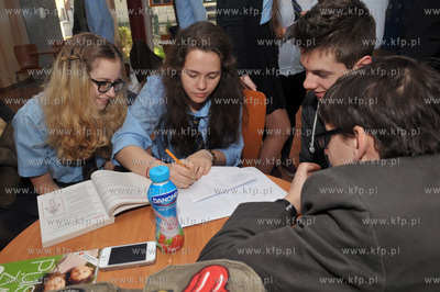 Gimnazjum św. Jana de La Salle w Gdańsku. Egzamin...