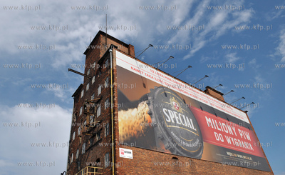 Gdansk. Wyspa Spichrzow. Uroczystosc wmurowania kamienia...