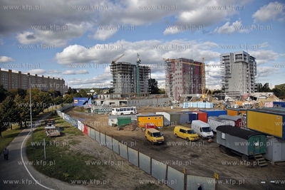 Budowa osiedla Citi Park na gdanskiej Zaspie.
12.10.2012
fot....
