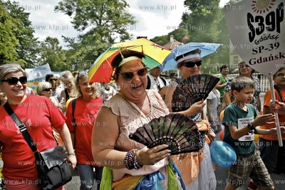 Gdansk. Sobotkowe Swieto Jaskowej Doliny. Nz. uroczysta...