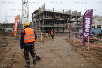 Uroczystosc wmurowania kamienia wegielnego pod budowe...