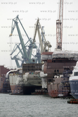 Stocznia Remontowa Shipbuilding w Gdansku.
29.11.2014
fot....