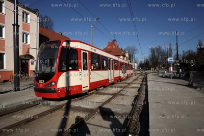 Przebudowa torowiska wzdłuż ulicy Lenartowicza w...