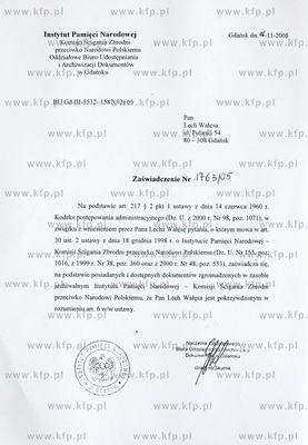 Status pokrzywdzonego przez sluzby specjalne PRL otrzymal...