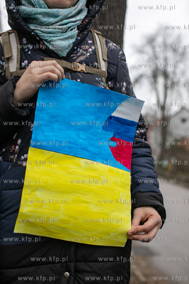 Stand With Ukraine. Pikieta przy Konsulacie Generalnym...