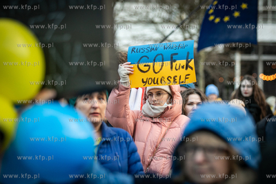 Sopot: Solidarnie z Ukrainą. Wiec poparcia dla narodu...