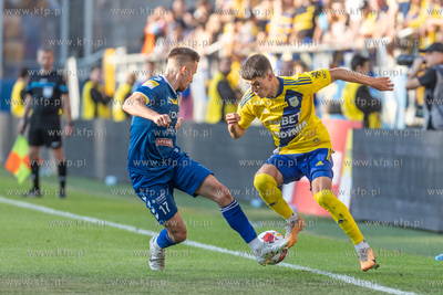 Baraże o ekstraklasę. Arka Gdynia - Motor Lublin....