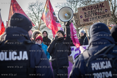 Demonstracja wsparcia dla lekarzy i pacjentek w Gdańsku....