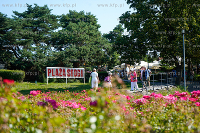 Wakacje w Gdańsku. Plaża na Stogach. 03.08.2024 fot....