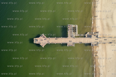 Molo w Brzeźnie. 10.03.2025 fot. Paweł Marcinko /...