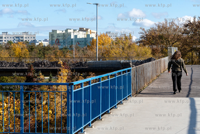 Rusza rozbiórka kładki na Zaspie. Zmieniła się...