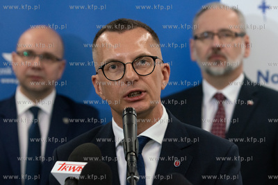Gdańsk.  UCK.  Briefing prasowy „Bezpieczeństwo...