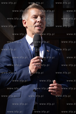 Gdańsk. Spotkanie premier Donald Tusk  premier Węgier...