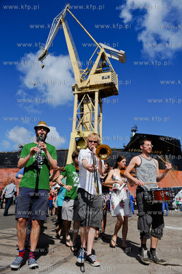 Gdansk. Stocznia Remontowa. Obudz Polske, niecodzienny...