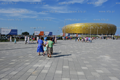 Gdansk Letnica. Dzien otwarty nowego gdanskiego stadionu...