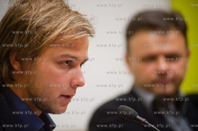 Gdansk. Sala Czarna domku akademickim przy kosciele...