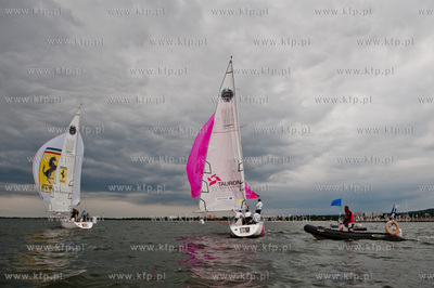 Sopot. Regaty Sopot Match Race zaliczane do cyklu Alpari...