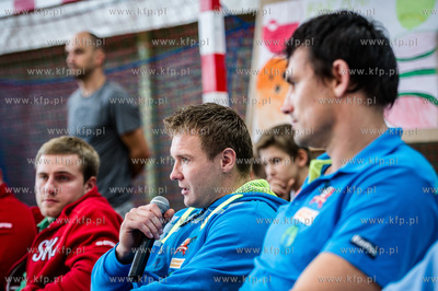 Gdansk Chelm. Sala gimnastyczna Szkoly Podstawowej...