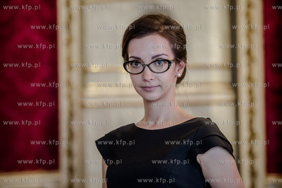 Gdansk, Dom Uphagena. Uroczystosc wreczenia nagrod...