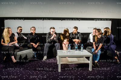 Gdynia. Multikino. Festiwal Filmow w Gdyni. Spotkanie...