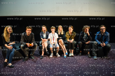 Gdynia. Festiwal Filmow w Gdyni. Spotkanie z tworcami...