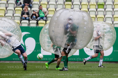 Energa Stadion Gdańsk. Charytatywny mecz piłkarski...