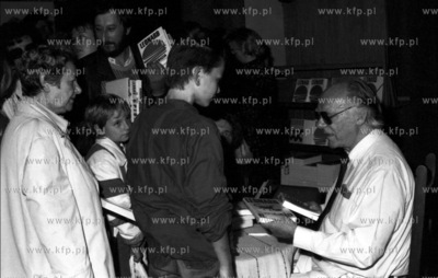 Spotkanie autorskie popularnego w latach 80tych pisarza...