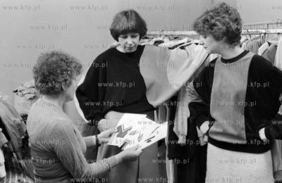 Kolekcja Zalkadow Przemyslu Dziewiarskiego Fala w Gdansku...