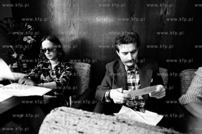 Strajk w Stoczni Gdańskiej im. Lenina Nz Lech Walesa...