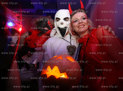 Halloween w kolobrzeskim klubie Moskito, gdzie bawilo...