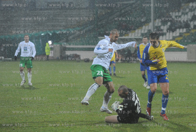 Gdansk, Stadion Lechii. Mecz Pucharu Ekstraklasy Lechia...