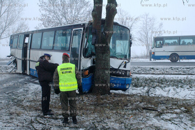 Okolo godziny 7.15 w Kazimierzowie na drodze krajowej...