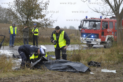 Borzytuchom pod Bytowem. W czolowym zderzeniu dwoch...