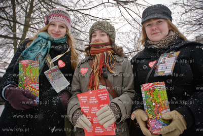 Wolontariusze XVIII Final Wielkiej Orkiestry Swiatecznej...