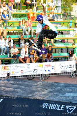 Gdansk. Plac Zebran Ludowych. Festiwal Sportow Ekstremalnych...