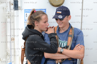 Dzien na Darze Mlodziezy ze studentami Akademii Morskiej...