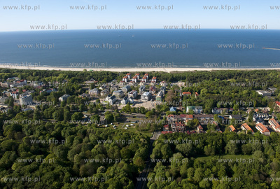 Swinoujscie z lotu ptaka. 12.05.2009 fot. Kacper Kowalski...
