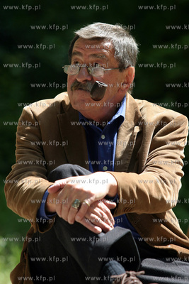 Gunter Grass - niemiecki pisarz, laureat nagrody Nobla....