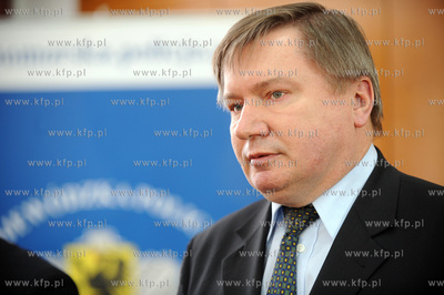 Gdansk, Komenda Wojewodzka Policji. Jerzy Miller, Minister...