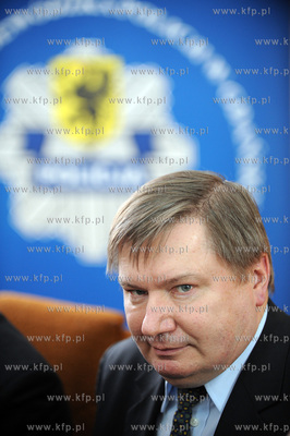 Gdansk, Komenda Wojewodzka Policji. Jerzy Miller, Minister...